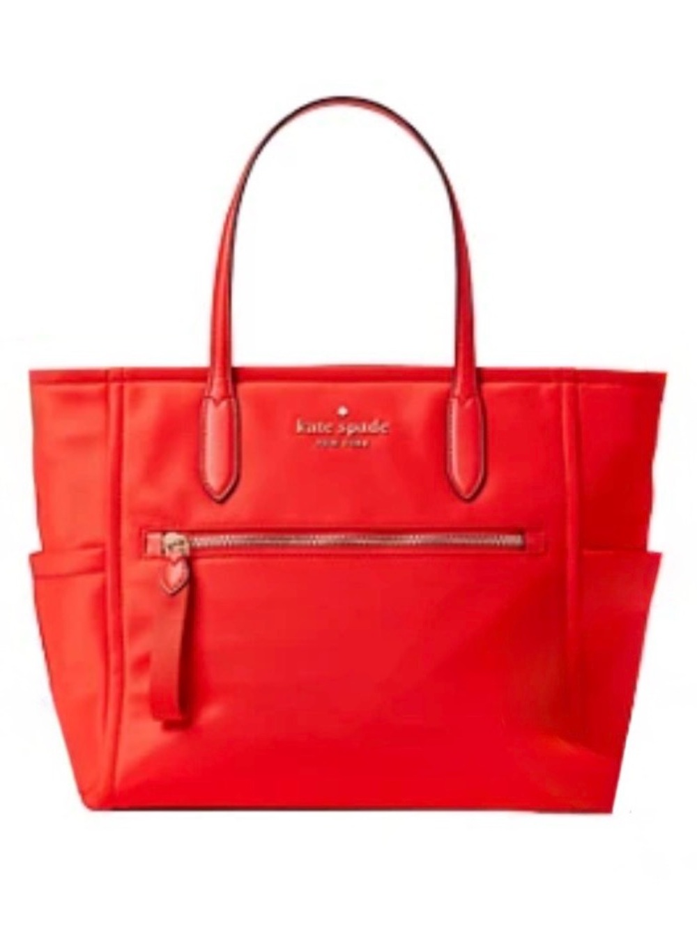 Kate Spade New York CHELSEA Red Medium Satchel Tote - like new! MSRP: $288.00